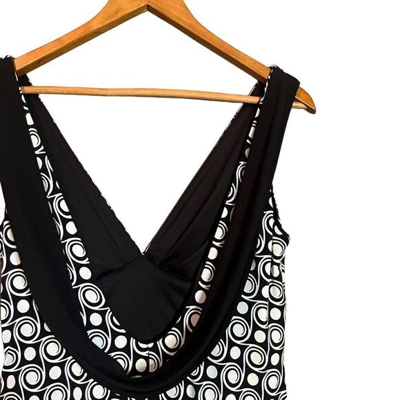 NWT! AB studio patterned sleeveless mini dress - Picture 8 of 10